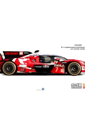 SOLIDO 1815301 TOYOTA GR010 HYBRID LMDh RED KOBAYASHI / CONWAY / DE VRIES 7 LE MANS 2025 1/18 Nu Kopen