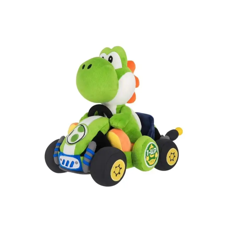 MARIO KART WORLD - Yoshi - Plush 27cm Direct Beschikbaar