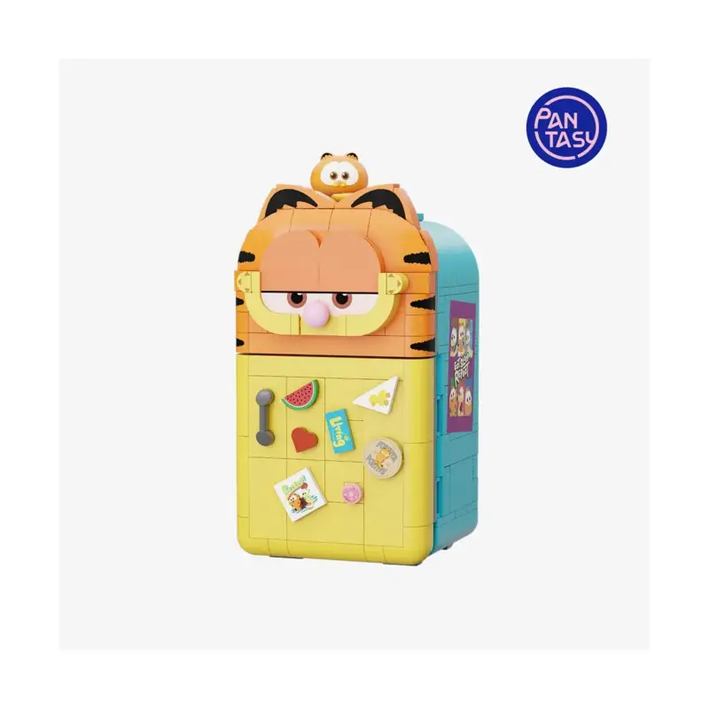 Garfield Fantastic Machines Series Pantasy Garfield Big Fridge 17cm Uitverkoop