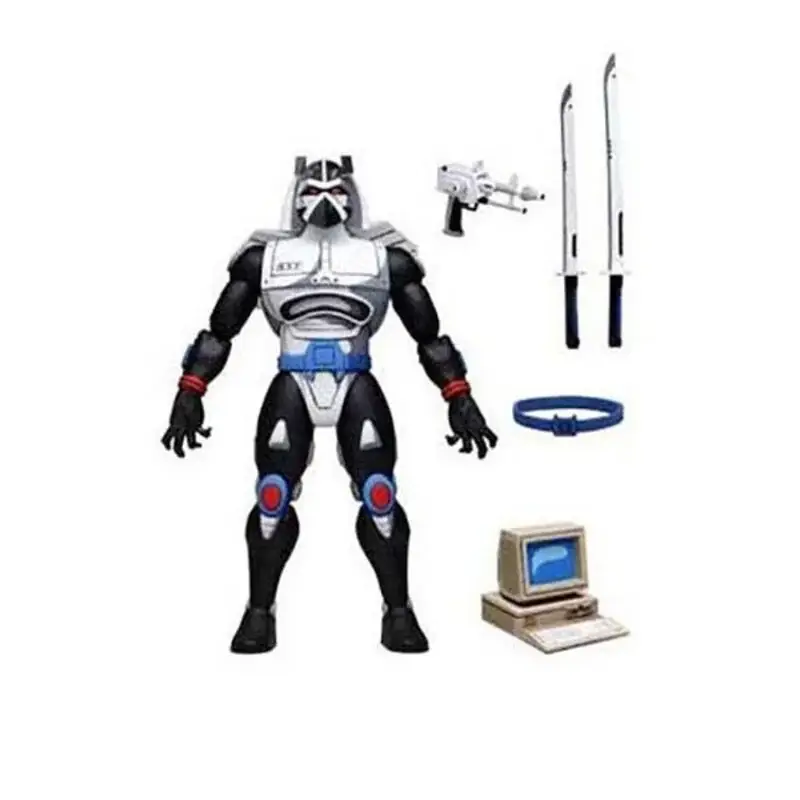 TMNT Cartoon Teenage Mutant Ninja Turtles Ultimate Chrome Dome 25cm Figuurtje Direct Verzonden