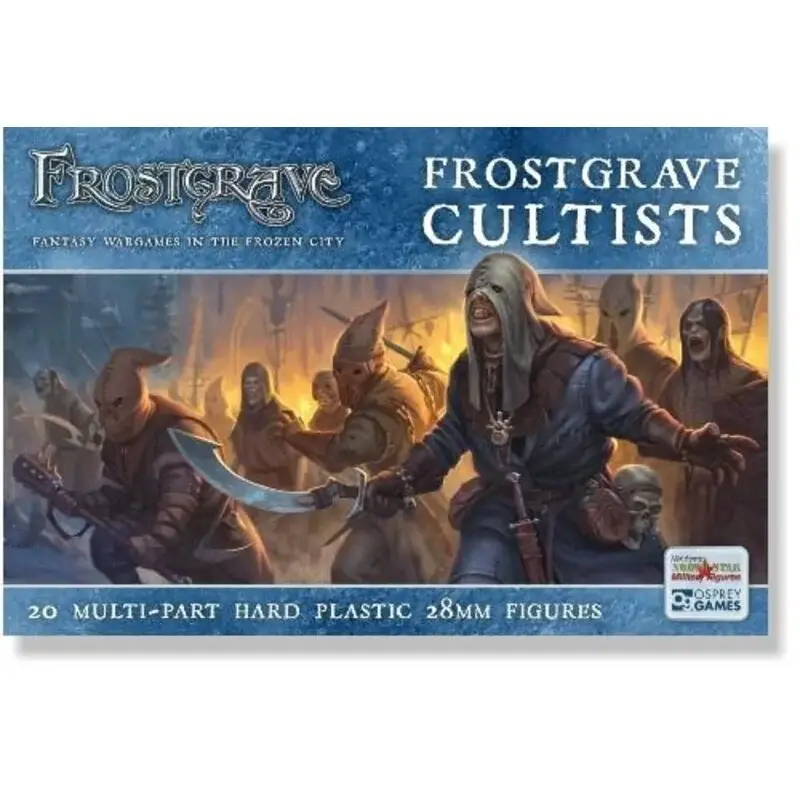 Frostgrave Cultists Figuur spellet Gratis Retour