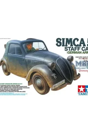 Simca 5 German Staff Car Schaalmodel Finale Uitverkoop
