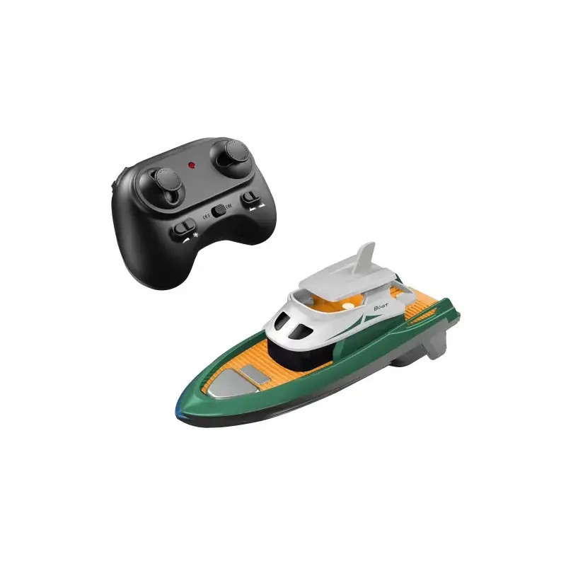 Radio-controlled electric boat Mini Yacht Green RTR elektrisch RC boot Gratis Retour