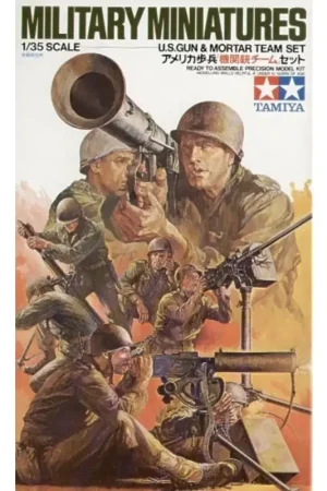Alleen Vandaag 8 US Machine Gun/Mortar Team Figuren