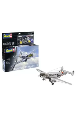 Model Set Beechcraft Model 18 Schaalmodel Beperkte Voorraad