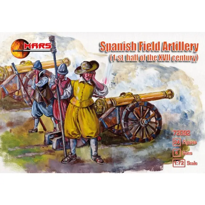 Spanish Field Artillery XVII century Figuren Beperkt Aanbod