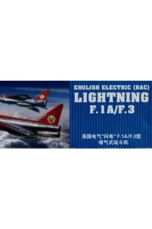 Direct Beschikbaar BAC/EE Lightning F.1A/F.3 includes decals for F.1 XM174/D 56 Squadron and F.3 XR711/A 111 Squadron. Four alternative markings av