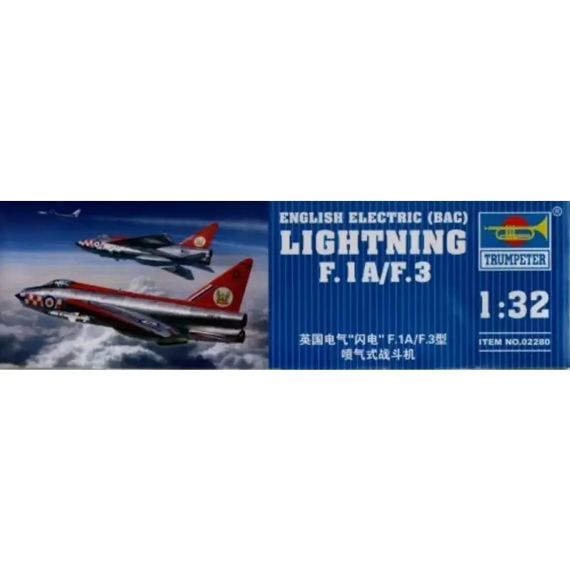 Direct Beschikbaar BAC/EE Lightning F.1A/F.3 includes decals for F.1 XM174/D 56 Squadron and F.3 XR711/A 111 Squadron. Four alternative markings av