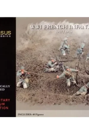 Fabrieksprijs WWI French Infanty Figuren