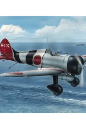 Superprijs Mitsubishi A5M4 Claude Hi-tech version Schaalmodel