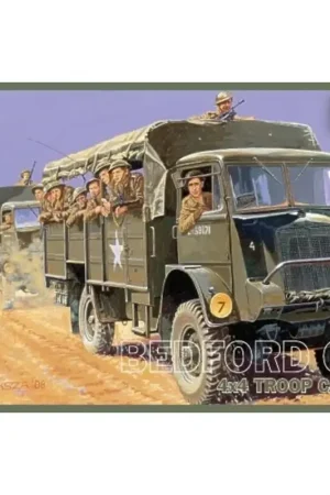 BedFord QLT 4x4 Troop Carrier Schaalmodel Gecertificeerd