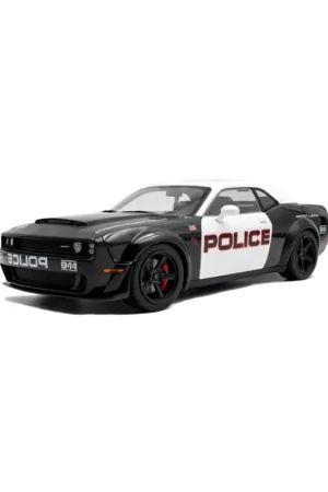 Aanbieding Solido 1805715 miniature dodge challenger demon highway police 2023 1/18 Miniatuur