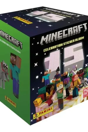 Minecraft Sticker Collection with 15th Anniversary Celebration Booster Display (36) Beperkte Voorraad