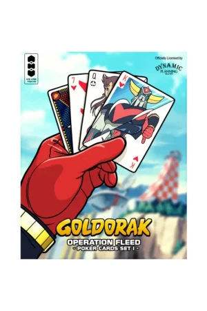 Beperkte Voorraad Goldorak 54 Card Poker Game Actarus