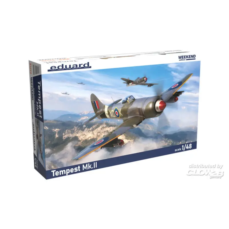 Tempest Mk.II 1/48 Weekend edition Scaalmodel Laatste Versie