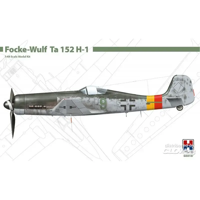 Focke-Wulf Ta 152 H-1 Schaalmodel Actieprijs