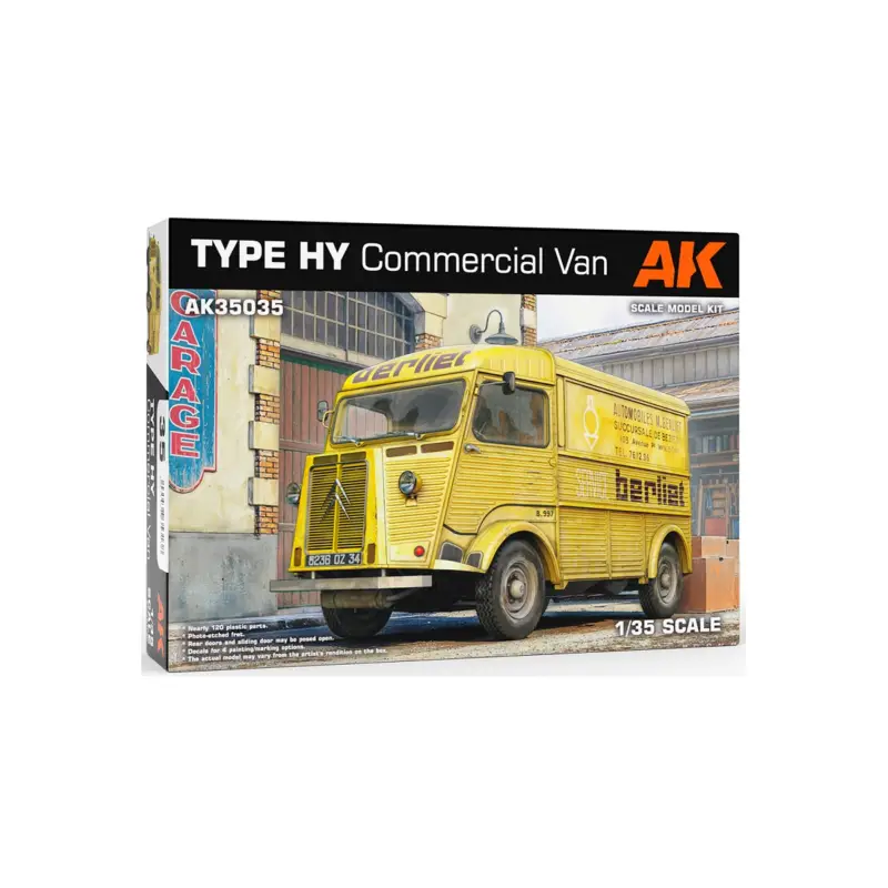 Weekendaanbieding Type hy commercial van Schaalmodel