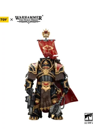 Warhammer 40,000: Sons of Horus Figure Legion Cataphractii Praetorwith Combi-Melta and Power Maul 14 cm Hete Deal