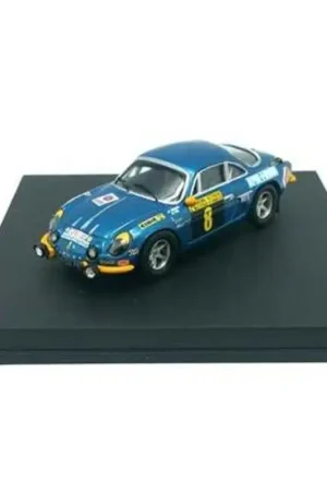 Renault alpine a110 8 nicolas / flaconverbinding san remo 1971 6th Miniatuur Laatste Versie