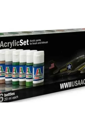 Exclusieve Aanbieding WWII USAAF Aircraft painting set Acrylverf