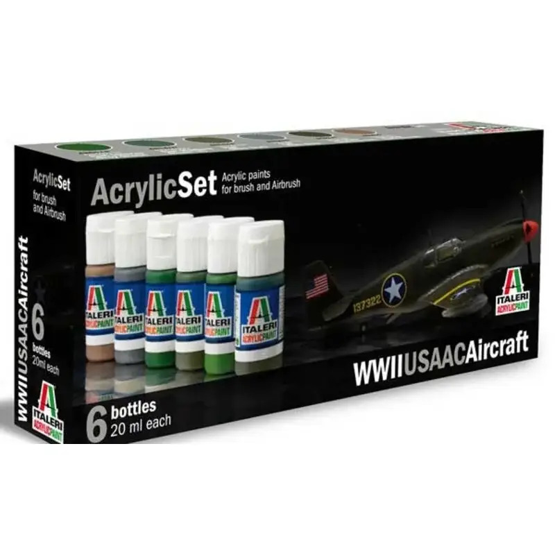 Exclusieve Aanbieding WWII USAAF Aircraft painting set Acrylverf