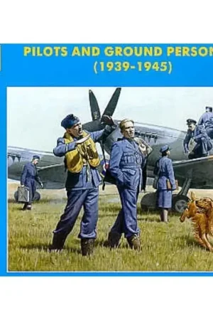 RAF Pilots and Ground Personnel 1939-1945 Schaalmodel Gratis Retour
