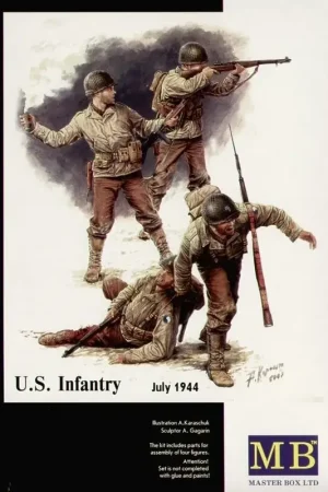 U.S. Infantry 1944 Figuren Beperkte Voorraad