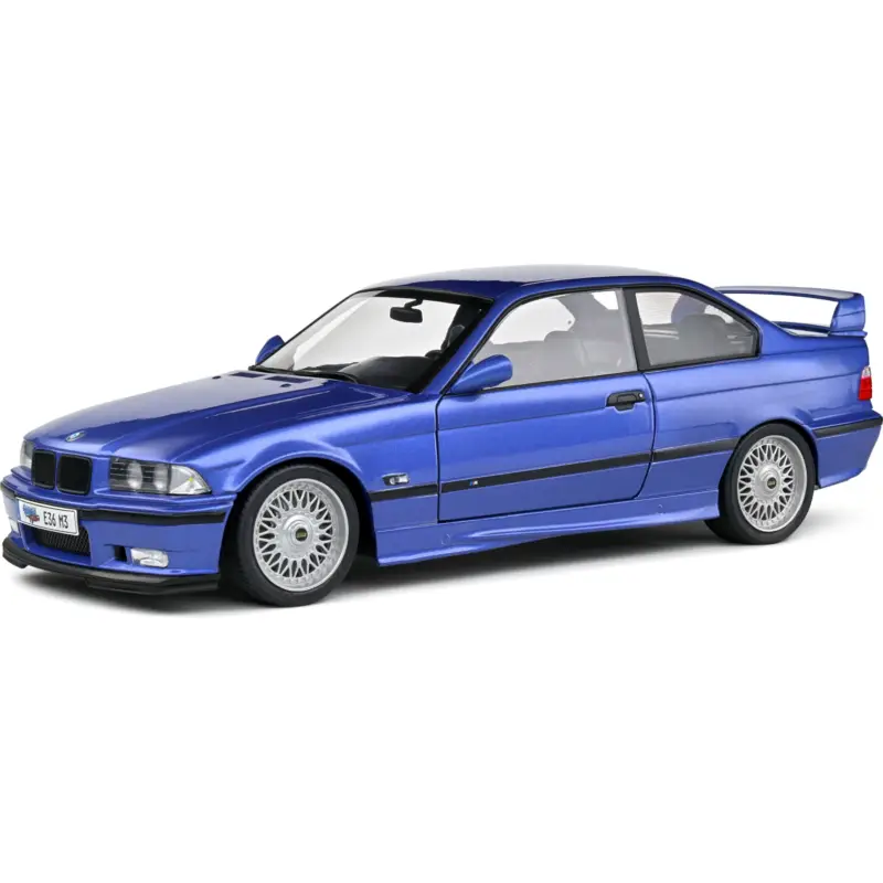 Solido 1803914 bmw m3 coupe estoril blue solido works 1996 1/18 Miniatuur Goedkoop