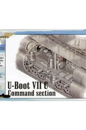 Premium U-Boat Type VIIc interior command section (toebehoren voor modelbouwsets van Revell)