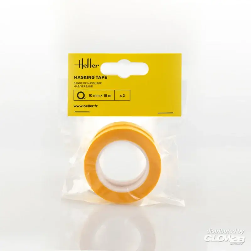 Masking tape 10 mm x 18 m (2 pieces) Superprijs