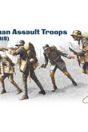 WWI German Assault Infantry 1917-1918 Figuren Snelle Levering