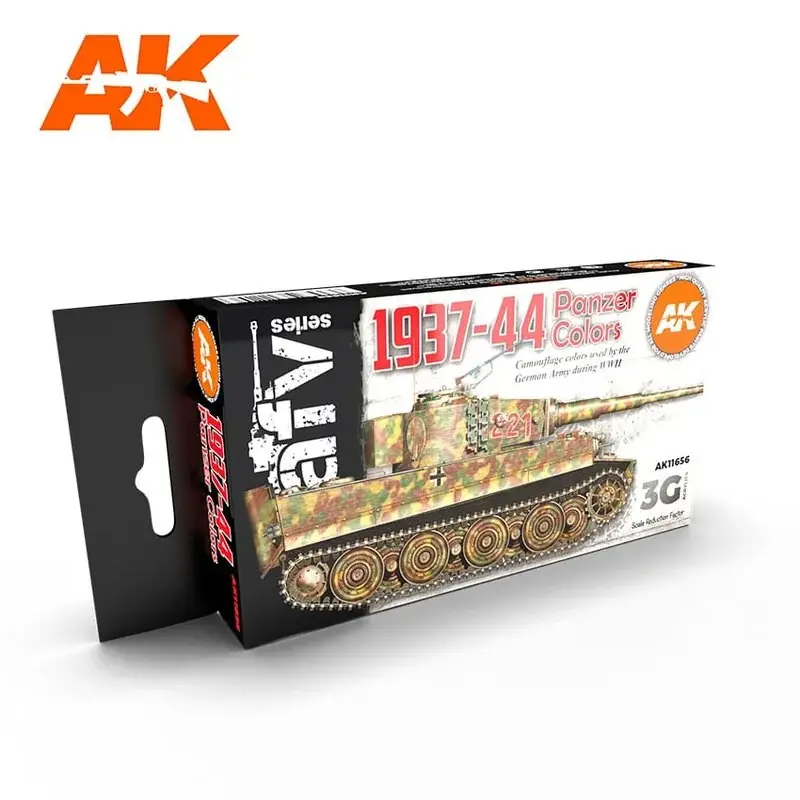 1937-44 panzer kleuren Acrylverf Beperkte Voorraad