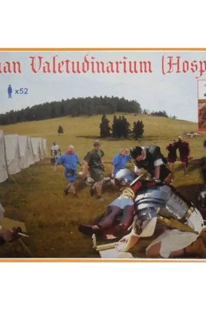 Roman Valetudinarium (ziekenhuis) 52 figuren in 12 poses + accessoires Fabrieksprijs
