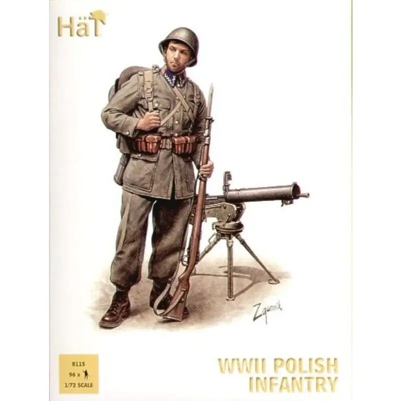 WWII Polish Infantry x 96 figures per box. Description - Includes infantry officers NCOs light and heavy machine guns and other Nu Kopen