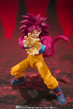 DRAGON BALL DAIMA - Goku Super Saiyan 4 - SH Figuarts Figure 14.5cm Figuurtje Merkproduct