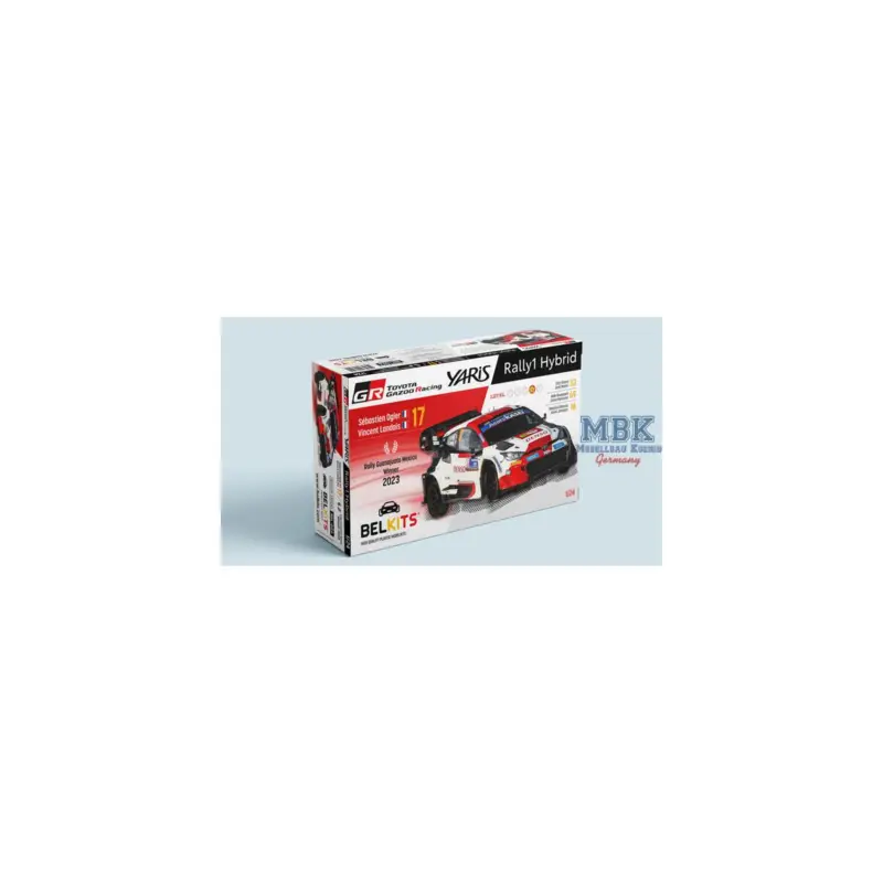 Speciale Aanbieding TOYOTA YARIS Guanajuato Mexico 2023 OGIER Schaalmodel