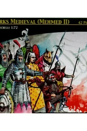 Speciale Aanbieding TURKS MEDIEVAL (medieval period enemies VLAD TZEPES) Figuren