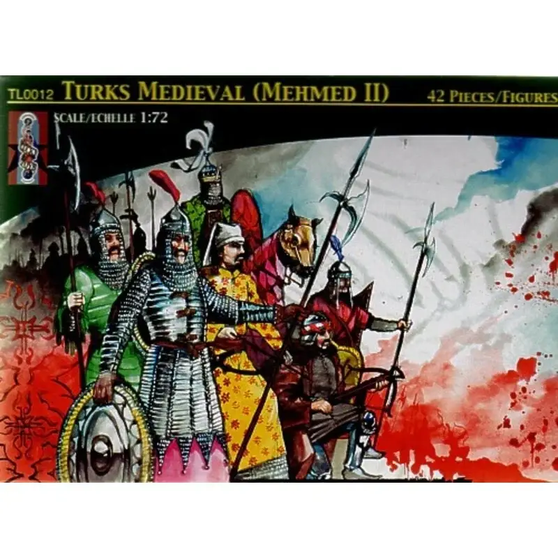 Speciale Aanbieding TURKS MEDIEVAL (medieval period enemies VLAD TZEPES) Figuren