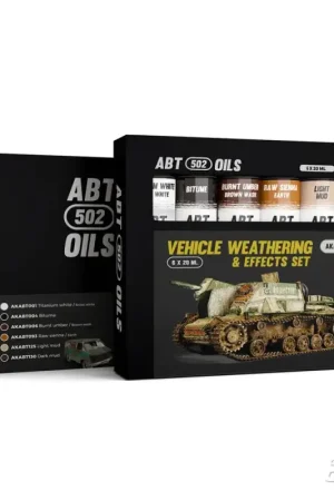 Vehicle weathering & effects set - abt 502 oils Nieuw