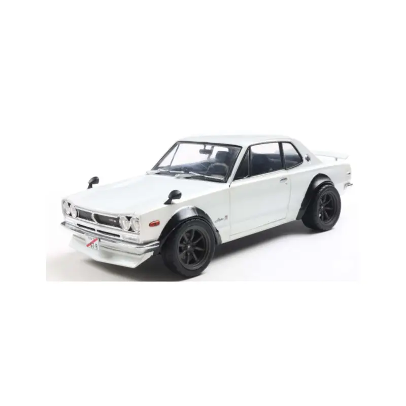 Solido 1813001 nissan skyline (c10) hakosuka solido works pearl white 1970 1/18 Miniatuur Bestseller