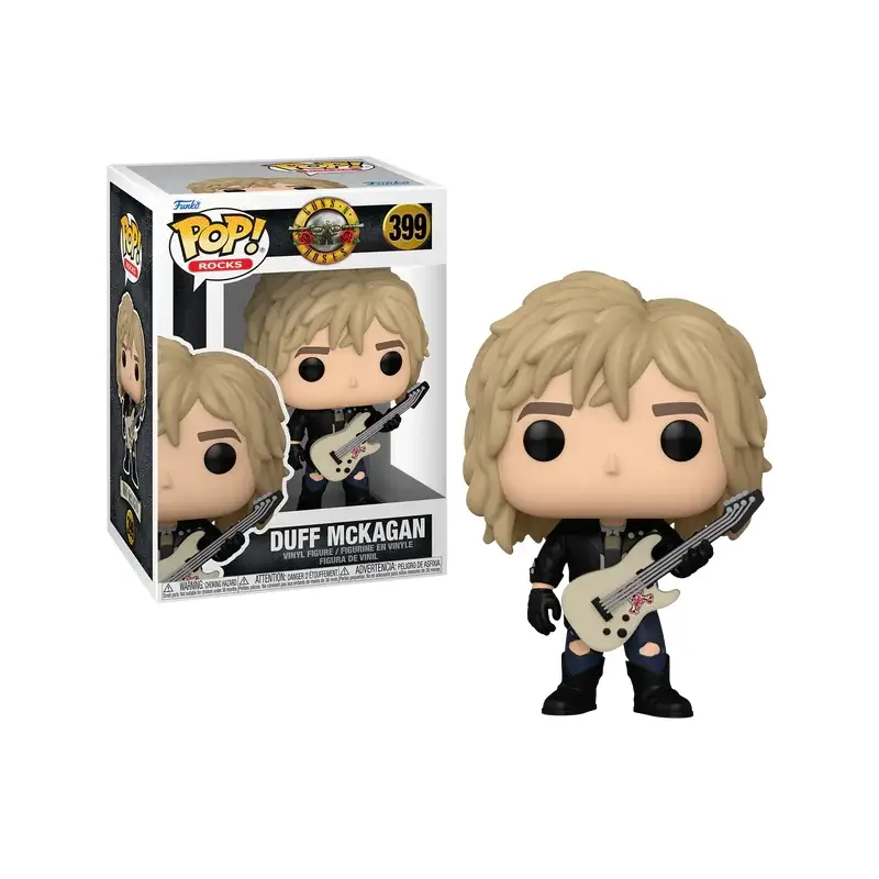 Actieprijs GUN N ROSES - POP Rocks No. 399 - Duff McKagan (1980's) Pop figur