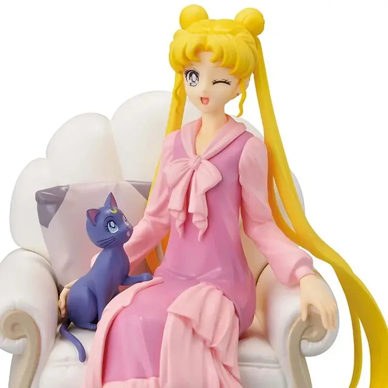 Usagi & luna antieke stijl ichibansho figuur (sailor moon) Figuurtje Premium
