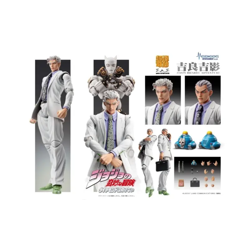 JOJO PART 4 - Yoshikage Kira - Chozokado Figure 14.5cm Figuurtje Hete Deal