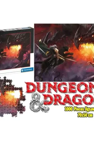 Puzzel Dungeons & Dragons Puzzle Collection - Drizzt Do' Urden - Jigsaw Puzzle 1000 Pcs Finale Uitverkoop