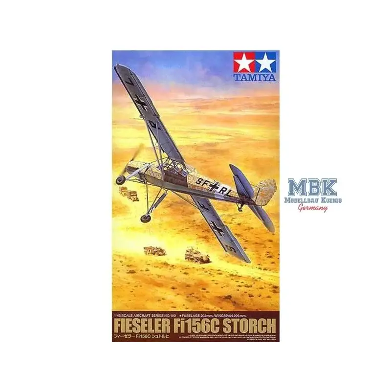 Betrouwbaar Fieseler Fi 156C Storch Schaalmodel
