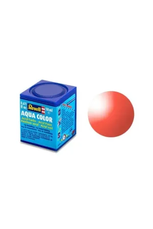 Transparante Lichtrode Aqua Acrylverf - 18ml 731 Laatste Versie
