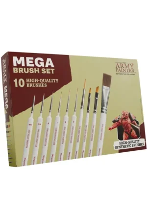 Laatste Versie Army Painter - Brushes - Mega Brush Set Pincetten