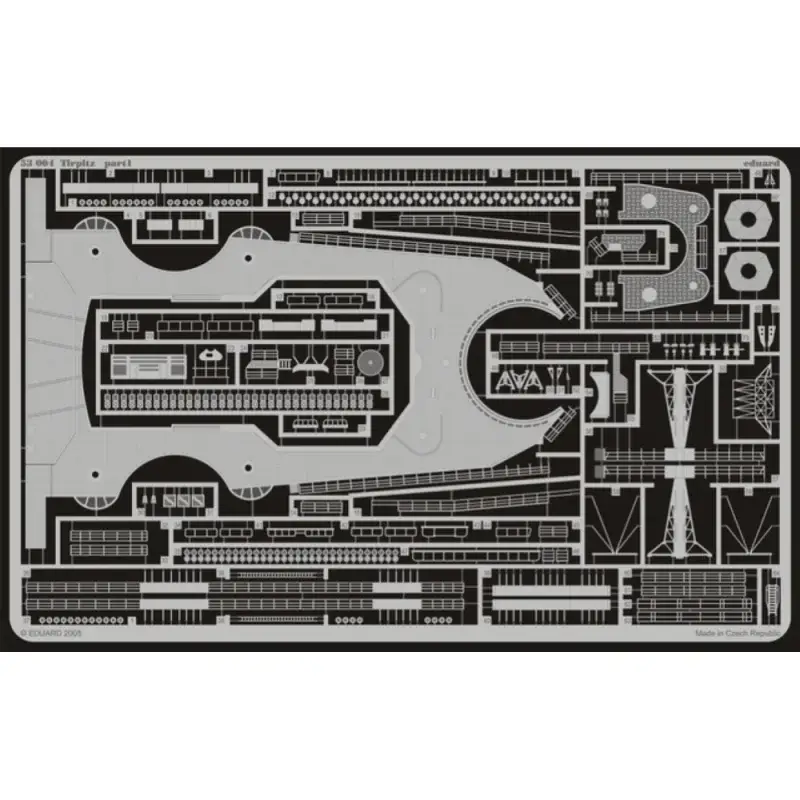 Uitverkoop Tirpitz (toebehoren voor modelbouwsets van Tamiya)