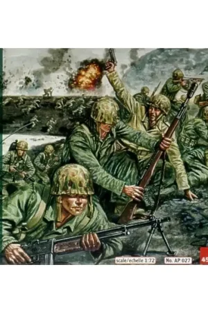 US Marines 1944 -45 (45 figures) Figuren Nieuw