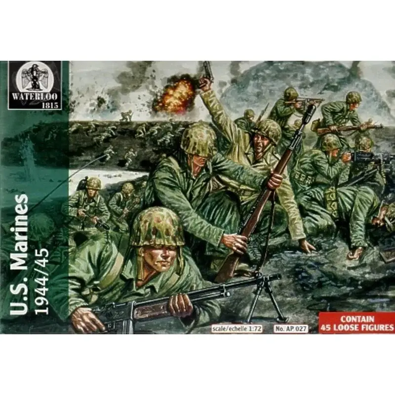 US Marines 1944 -45 (45 figures) Figuren Nieuw